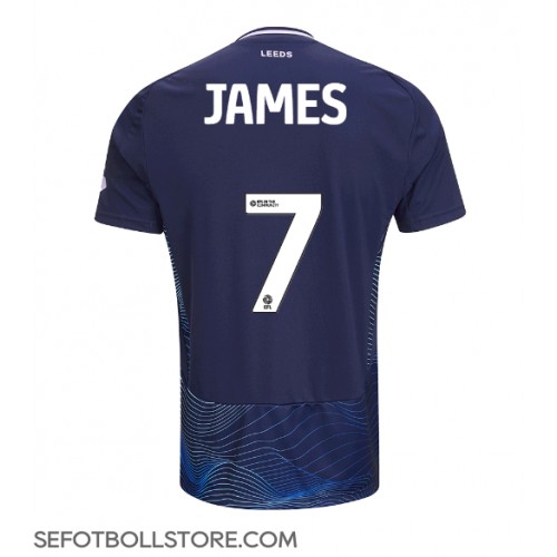 Leeds United Daniel James #7 Replika Tredje Tröja 2024-25 Kortärmad